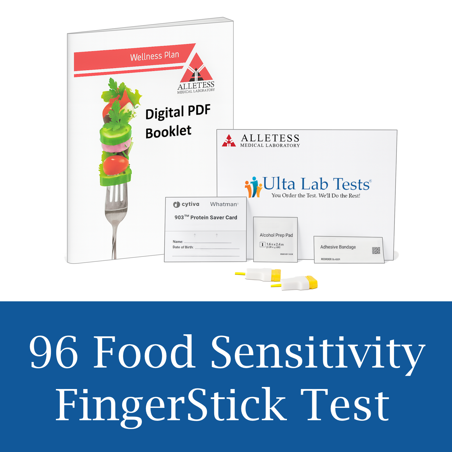 96 Food Sensitivity IgG FingerStick Test with Wellness Plan | Ulta Lab Tests
