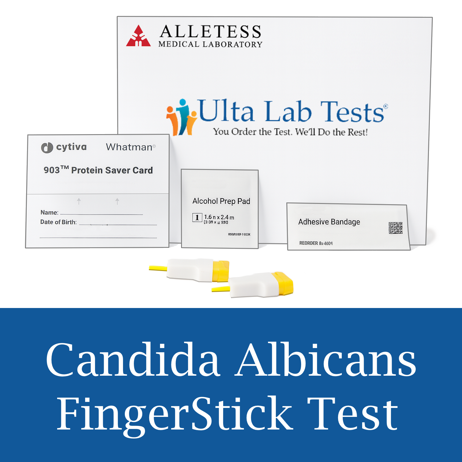 Candida Albicans FingerStick Test Kit | Ulta Lab Tests